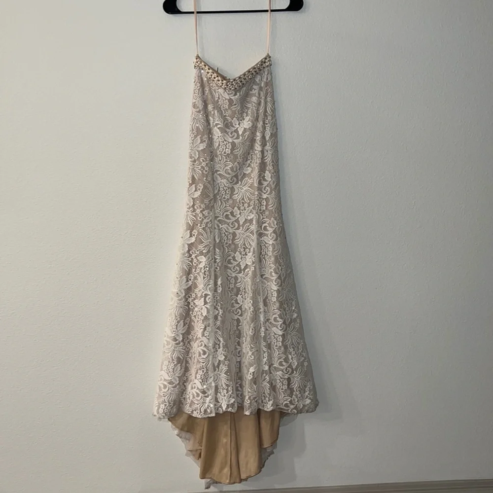 La Femme Two Piece Prom / Wedding/ Gala Set - Picture 6 of 8
